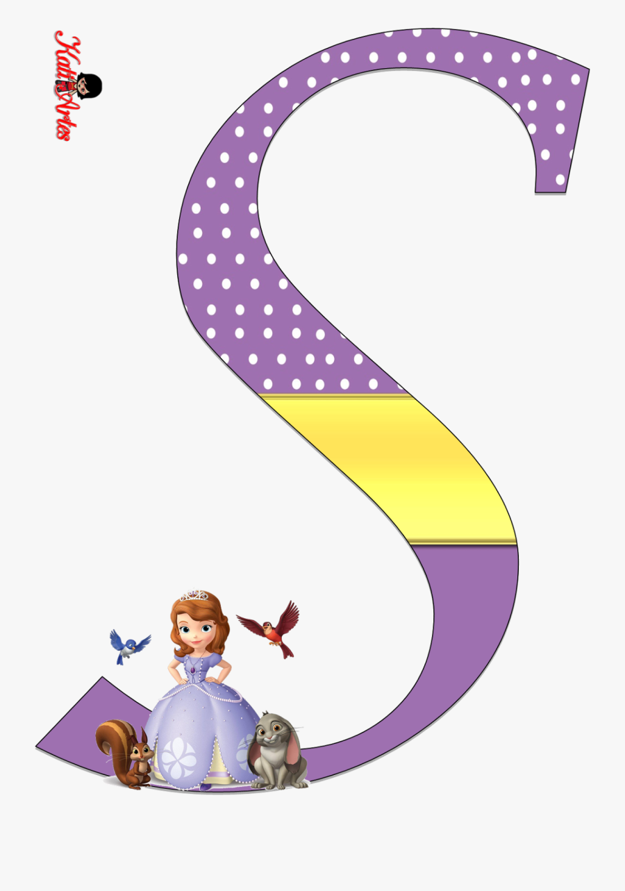 Transparent Sophia The First Clipart - Sofia The First Alphabet Letter S, Transparent Clipart