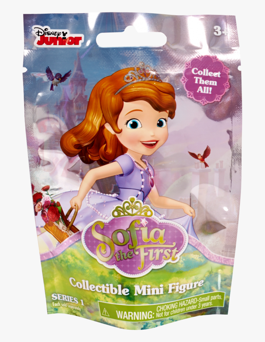 Sofia The First - Sofia Figures In Foil Pack, Transparent Clipart