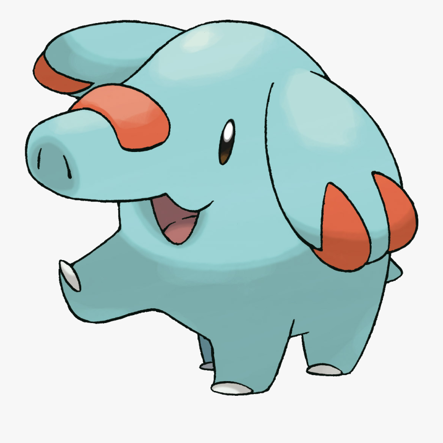 3 2 Pokemon Png File - Phanpy Pokemon, Transparent Clipart