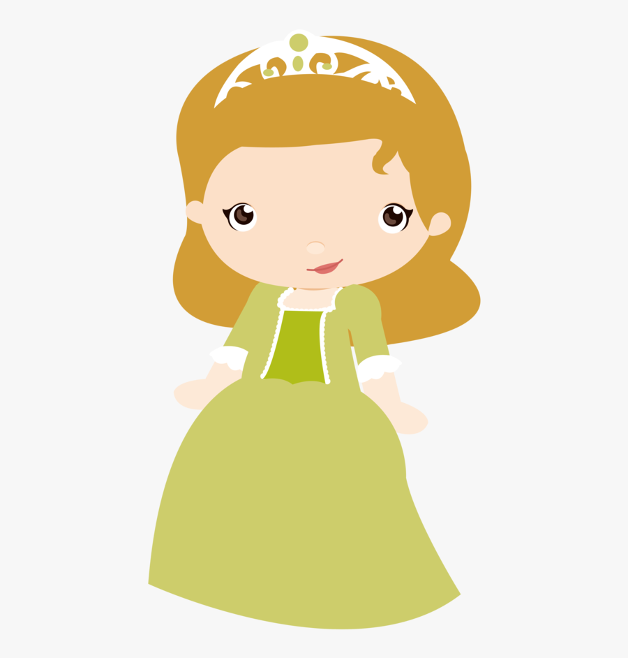 Transparent Princess Sofia Clipart - Princesas De Colores Para Recortar, Transparent Clipart