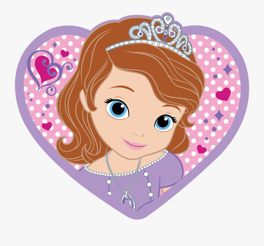 Hd Princesa Sofia Png - Sofia The First Heart, Transparent Clipart