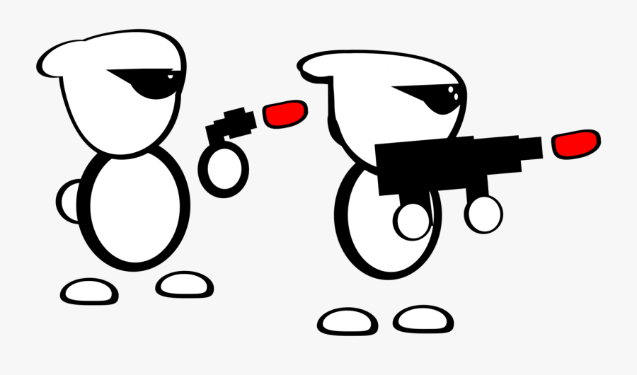 Troopers Aliens Martians Free Picture - Gun Png เคลื่อนไหว, Transparent Clipart