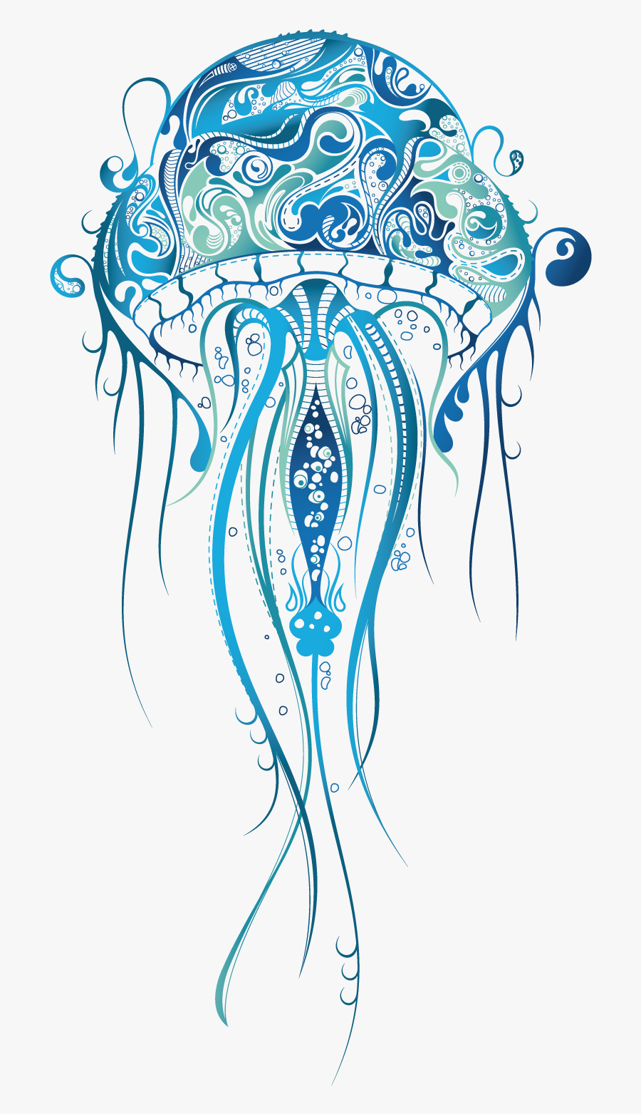 Clip Art Render Marins Renders Meduse - Jellyfish Png, Transparent Clipart