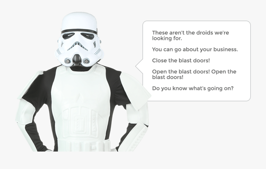 Stormtrooper Quotes, Transparent Clipart