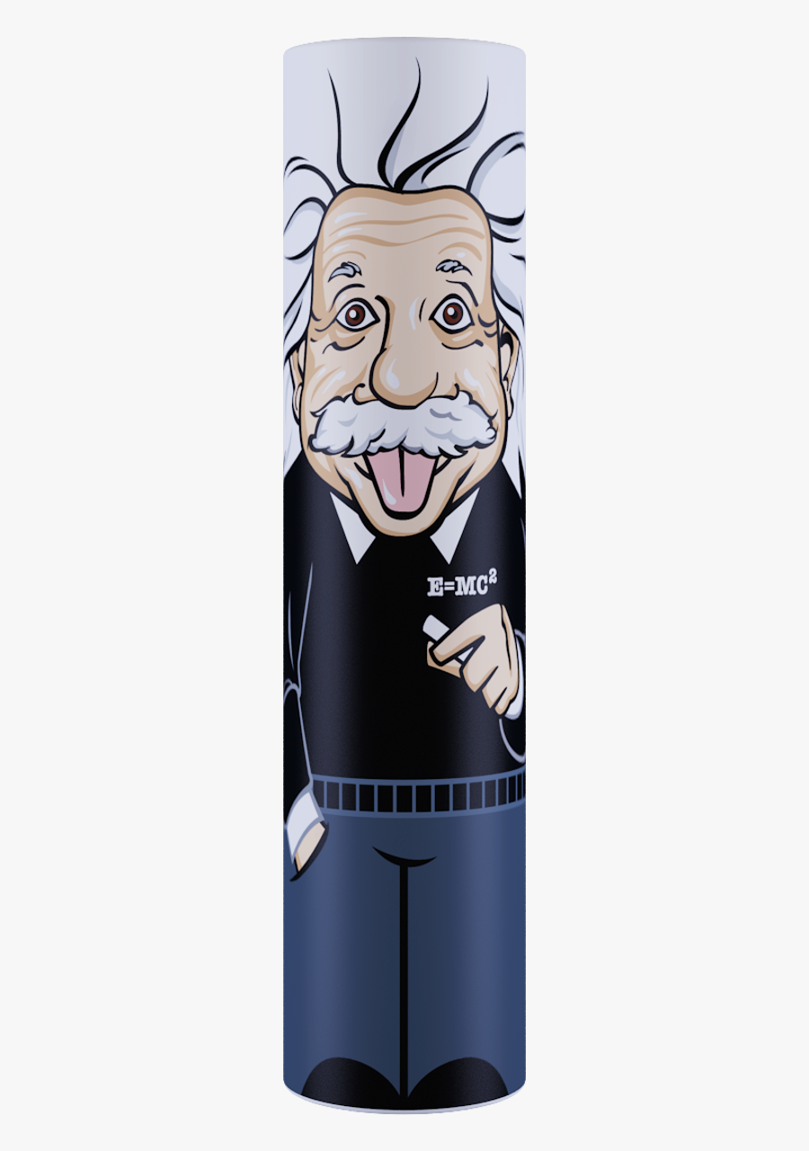 Albert Einstein Legends Mimopowertube 2600mah - Cartoon, Transparent Clipart