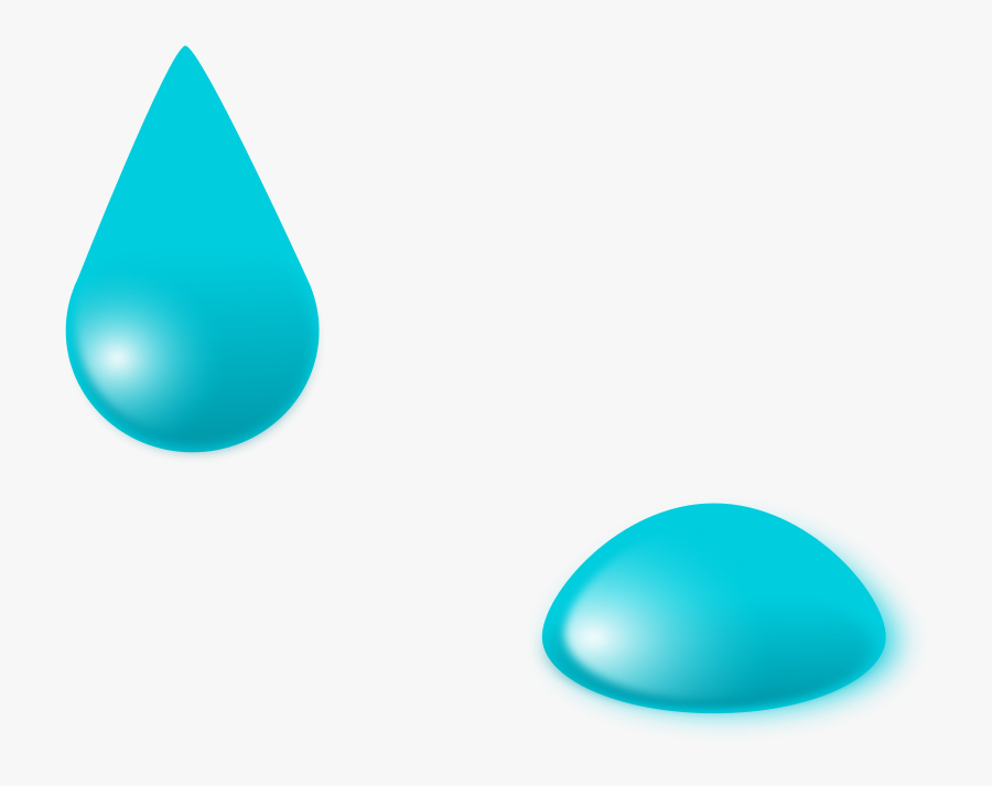 Drops 1 - Water Droplet Gif Cartoon, Transparent Clipart