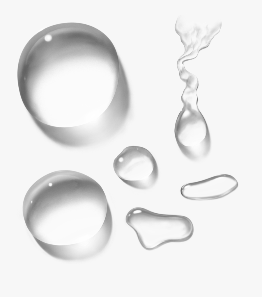 Transparent Water Droplet Clipart - Water Drops Transparent Png, Transparent Clipart