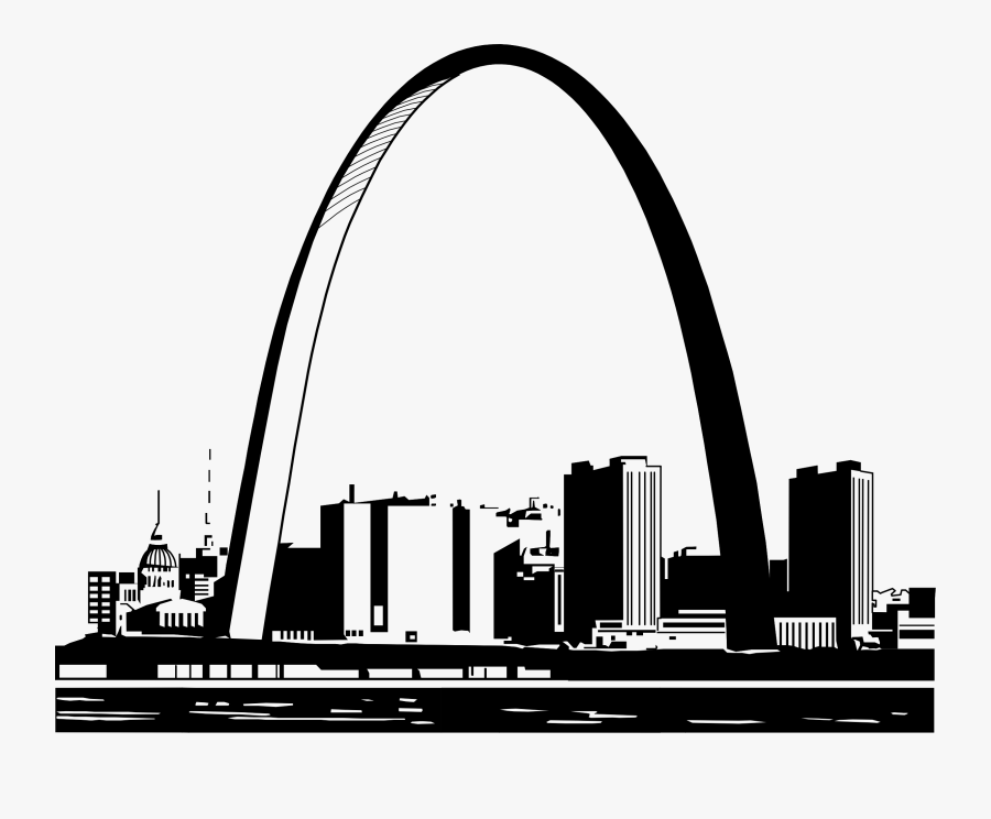 St Louis Mo - St Louis Arch Clip Art, Transparent Clipart