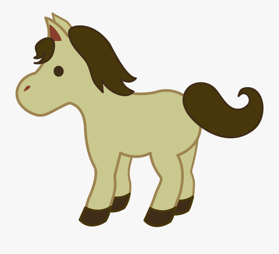 Cute Baby Clipart - Pony Clipart, Transparent Clipart