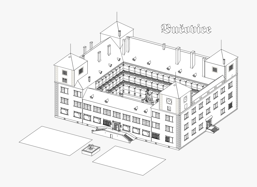 Chateau Buovice - Architecture, Transparent Clipart