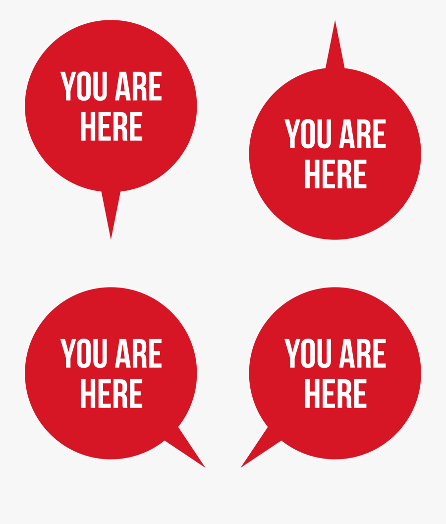 You Are Pointers Big - You Are Here Clipart, Transparent Clipart