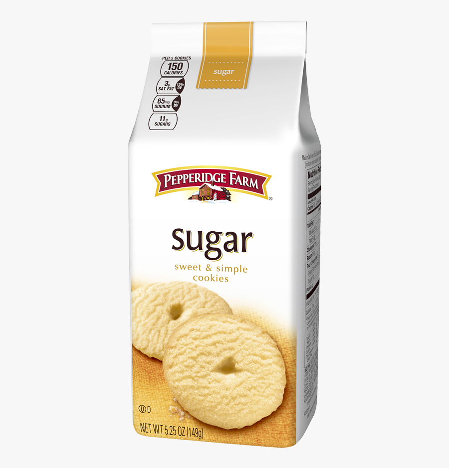 Pepperidge Farm Sugar Cookies, Transparent Clipart