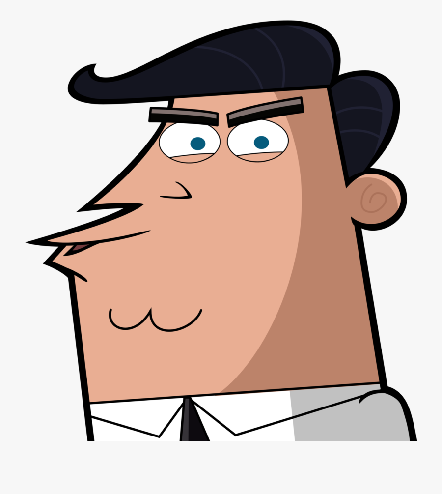 Timmy Turner Mr Chin , Png Download - Timmy Turner Chin Man, Transparent Clipart