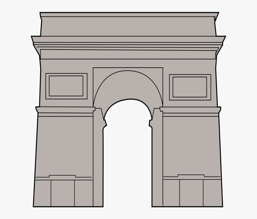 Arcade,molding,column - Triumphal Arch, Transparent Clipart
