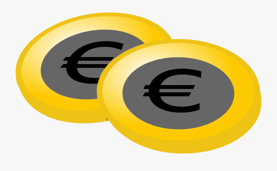 How Much Money First Column - Euro Coins, Transparent Clipart