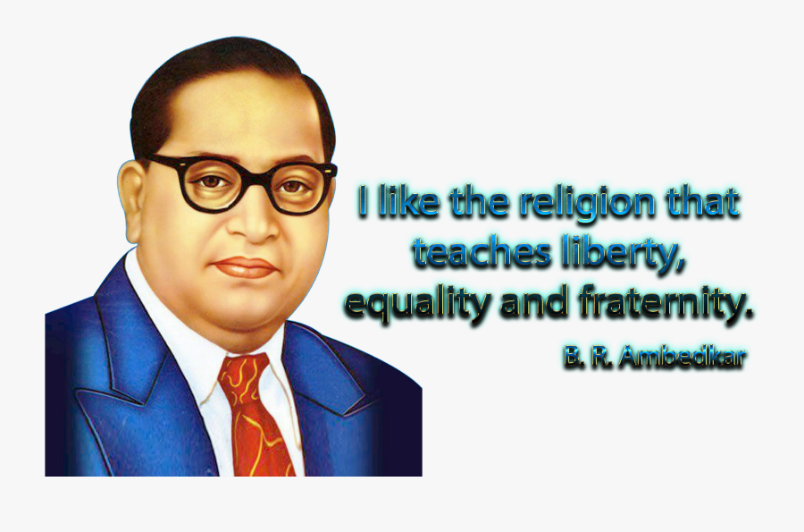 Ambedkar Quotes Png Clipart - Baba Saheb Dr Bhim Rao Ambedkar, Transparent Clipart