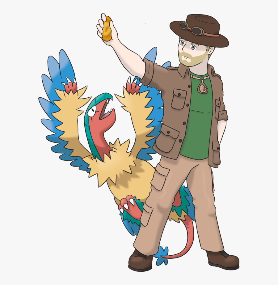 Cliff The Hunter After - Fossil Pokemon, Transparent Clipart