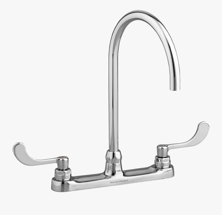 Transparent Water Tap Png - Gooseneck Kitchen Faucet, Transparent Clipart