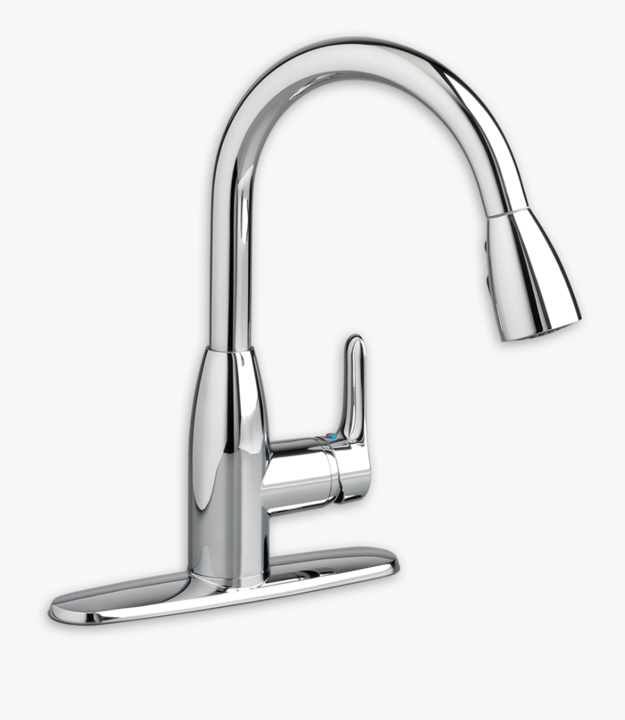 Fairbury 1 Handle Pull Down High Arc Kitchen Faucet - American Standard Pull Down Faucet, Transparent Clipart