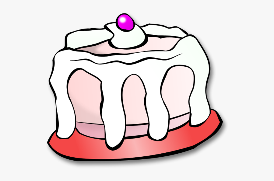 Cake Clip Art Black And White Clipart, Transparent Clipart