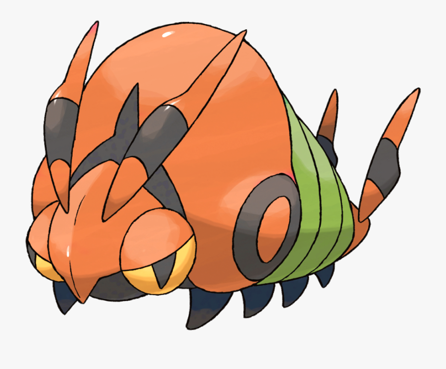 Seafood Clipart Й±ј - Venipede Pokemon, Transparent Clipart