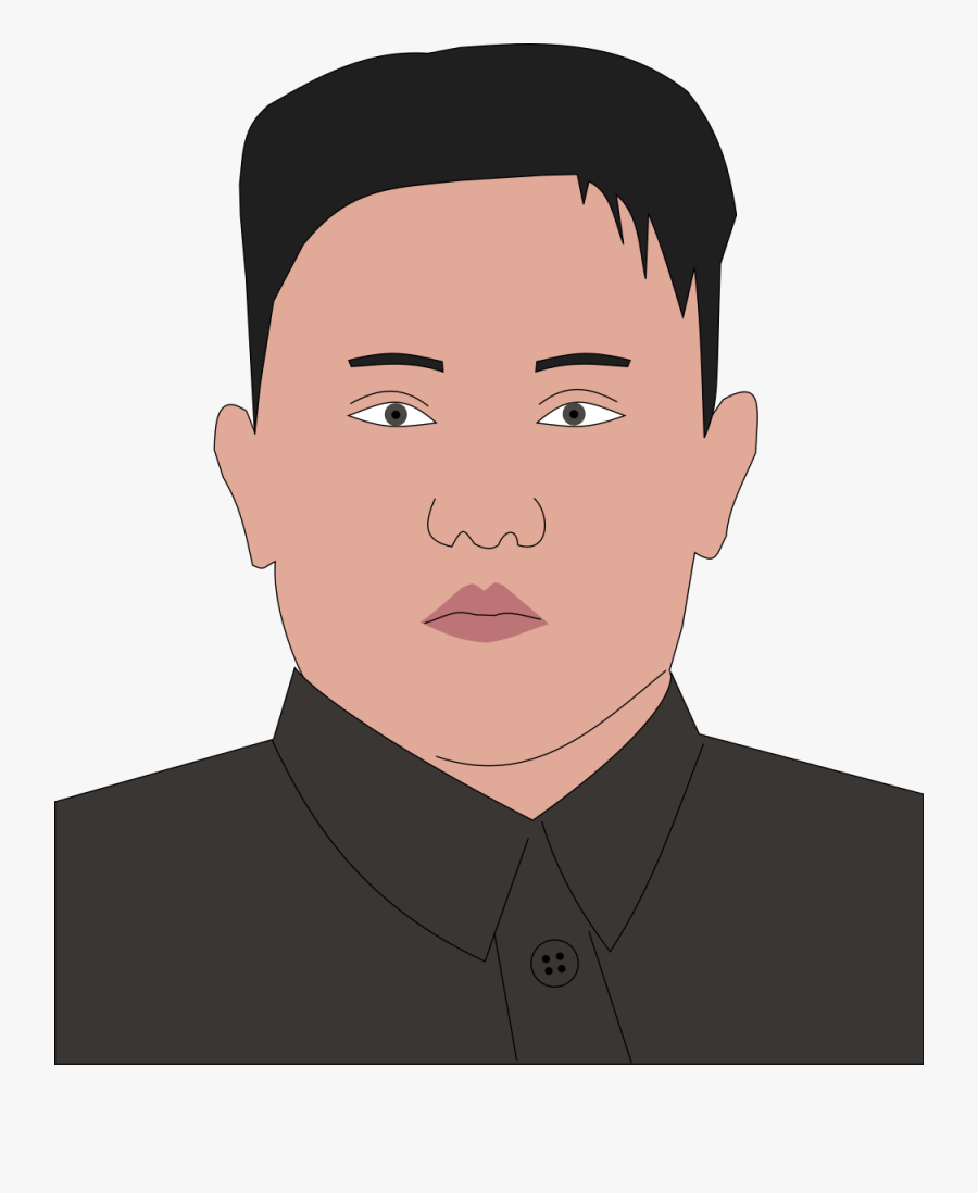 Kim Jong-un - Kim Jong Un Cartoon Transparent, Transparent Clipart