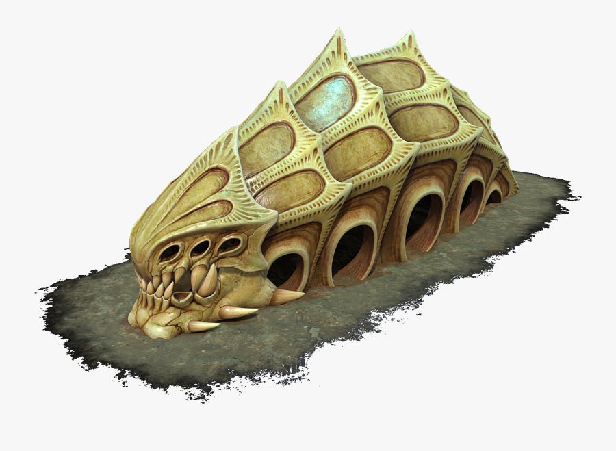 Transparent Fossils Clipart - All The Skulls In Subnautica, Transparent Clipart