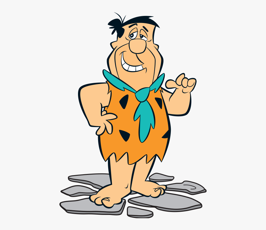 Barney Transparent Fred Flintstone Jpg Free Stock - Fred Flintstone Png, Transparent Clipart