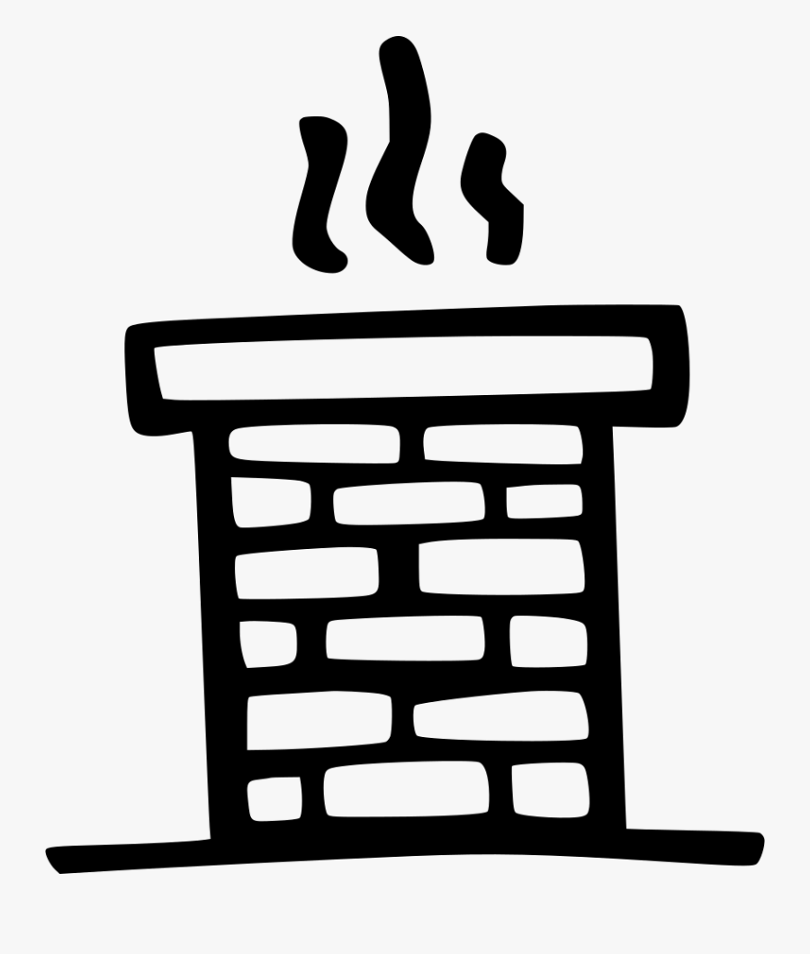 Chimney - Blue Icon Sewing Png, Transparent Clipart