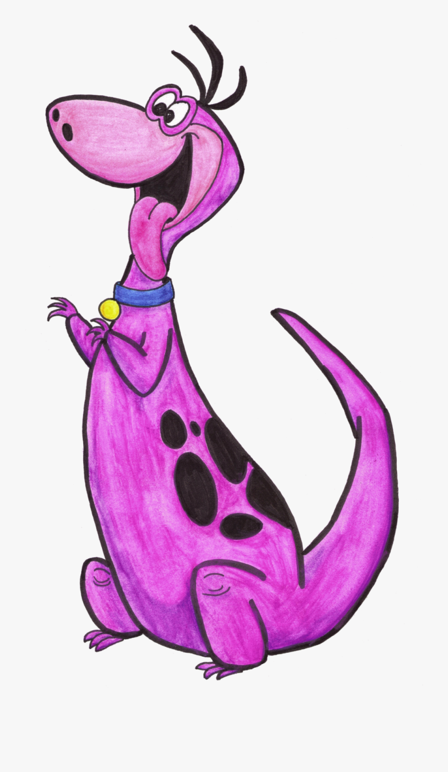 Transparent Barney Clipart - Dino Fred Flintstone, Transparent Clipart