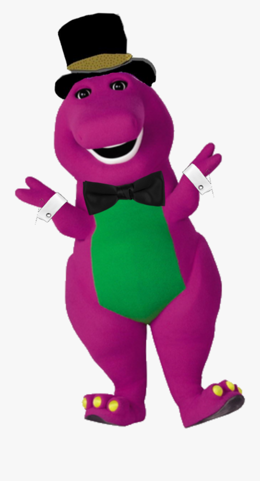 #barney #dressup #party #prom - Barney The Dinosaur Png, Transparent Clipart