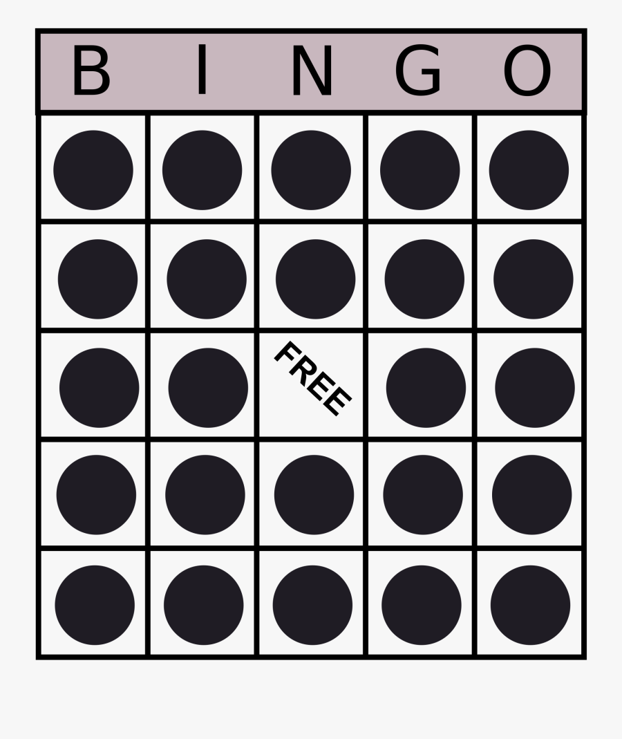 Bingo Card Clip Arts - Bingo Clipart, Transparent Clipart