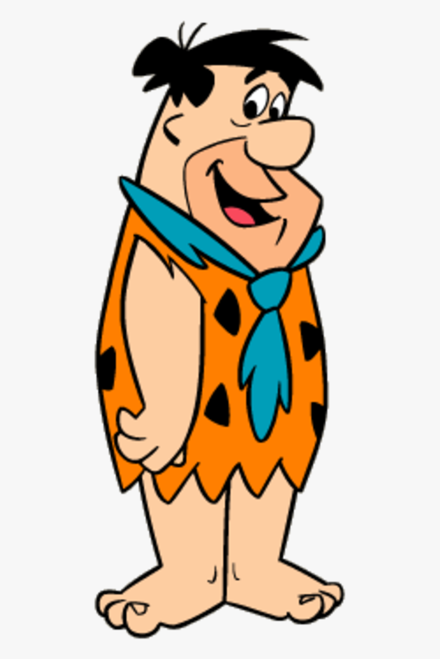 Fred Flintstone Pebbles Flinstone Betty Rubble Barney - Fred Flintstone, Transparent Clipart