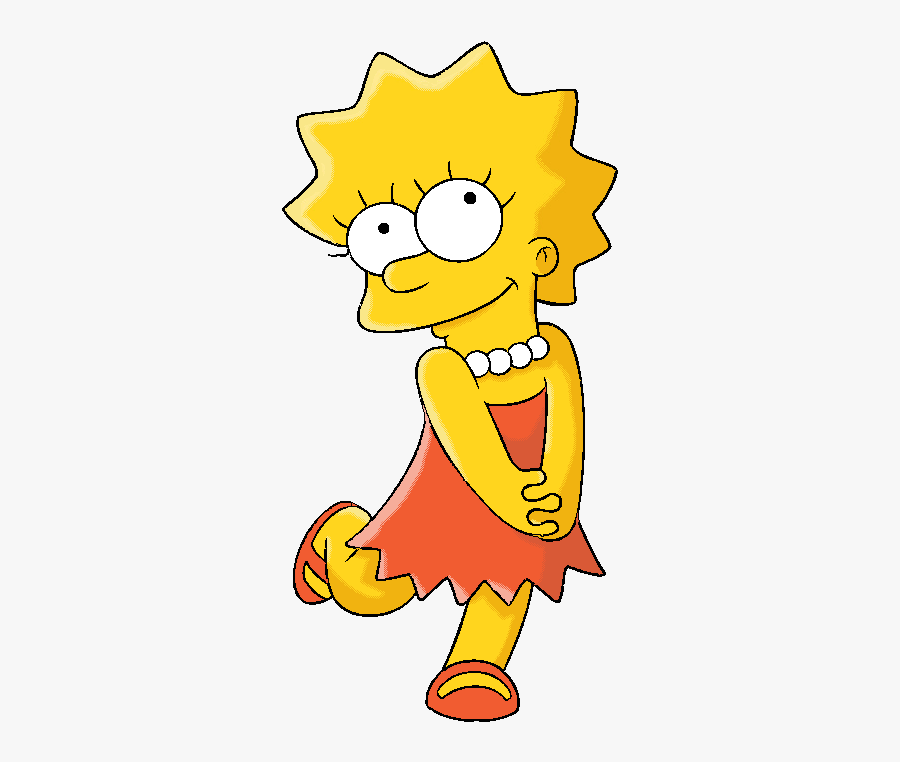 The Simpsons Png Transparent Image - Lisa Simpson Clipart, Transparent Clipart