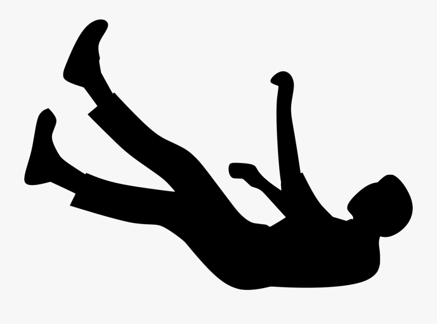 Man Falling Transparent Background Clipart , Png Download - Falling Man Png, Transparent Clipart
