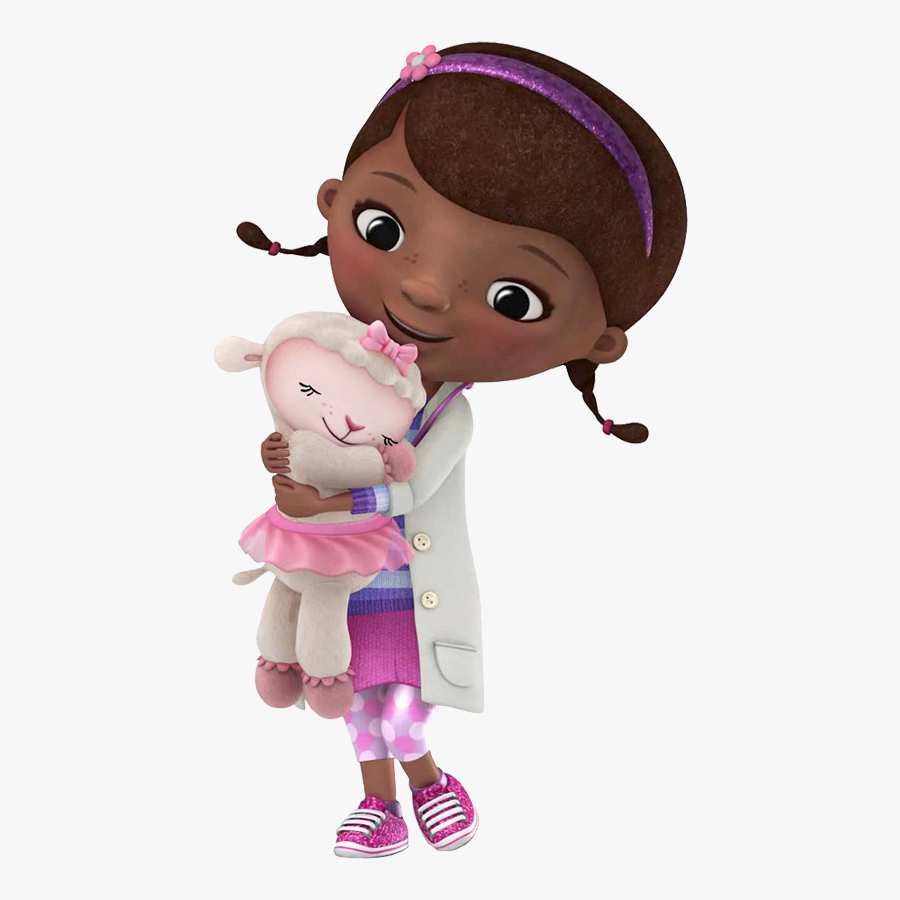 Alot Of Pinterest - Doc Mcstuffins Hug Lambie, Transparent Clipart