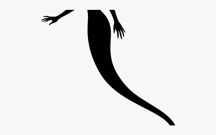 Mermaid Tail Clipart Pumpkin Stencil - Illustration, Transparent Clipart