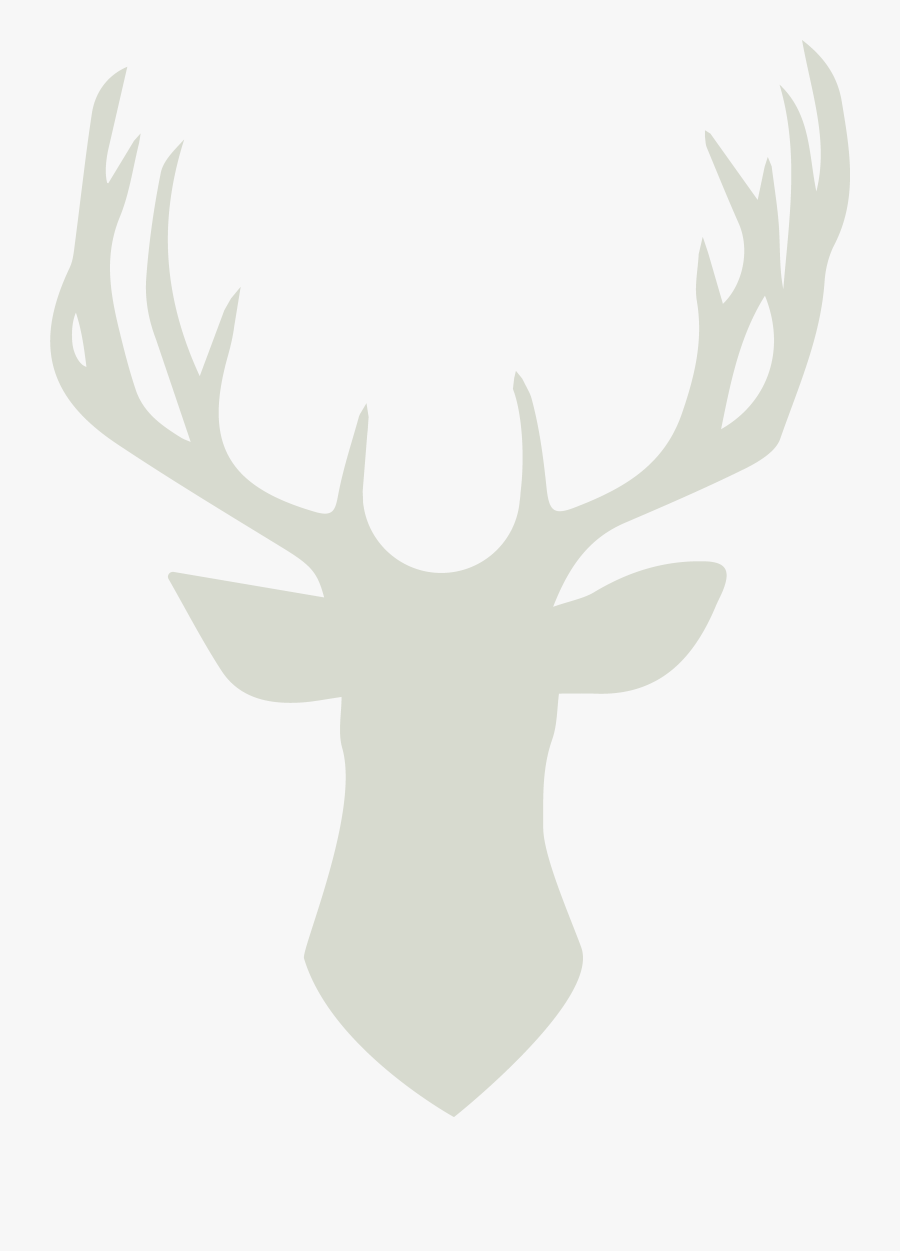 Reindeer Red Deer Silhouette Clip Art, Transparent Clipart