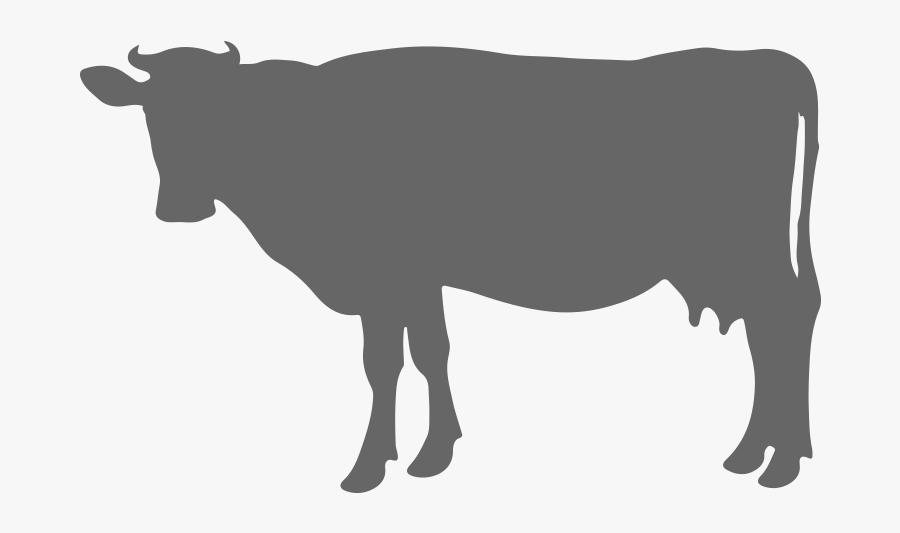 Transparent Cow Silhouette Png - Ll Love You Till The Cows Come Home, Transparent Clipart