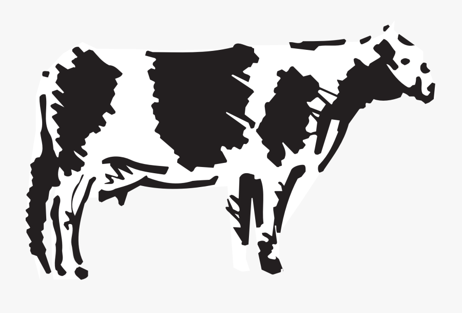 Cow Livestock Cattle Farm Png Image - Cow Design Png, Transparent Clipart