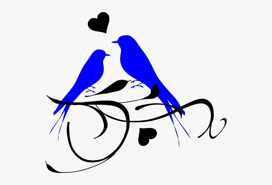 Free Valentine Gifs Valentine Animations Clipart - Easy Drawings Love Birds, Transparent Clipart