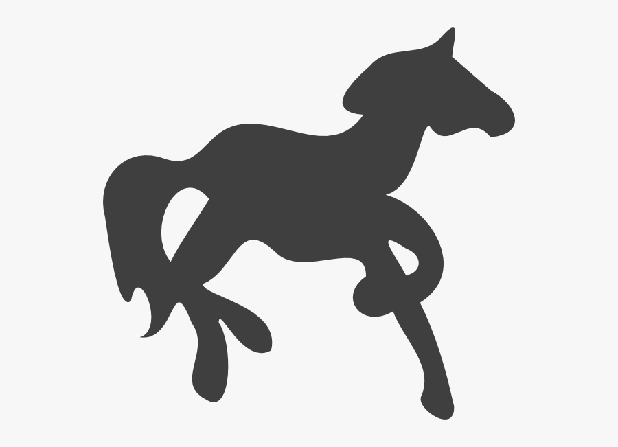 Carousel Horse Silhouette At Getdrawings - Carousel Clipart, Transparent Clipart