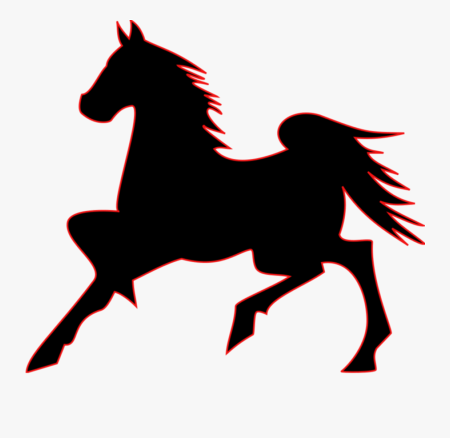 Transparent Horse Clipart - Horse Silhouette, Transparent Clipart