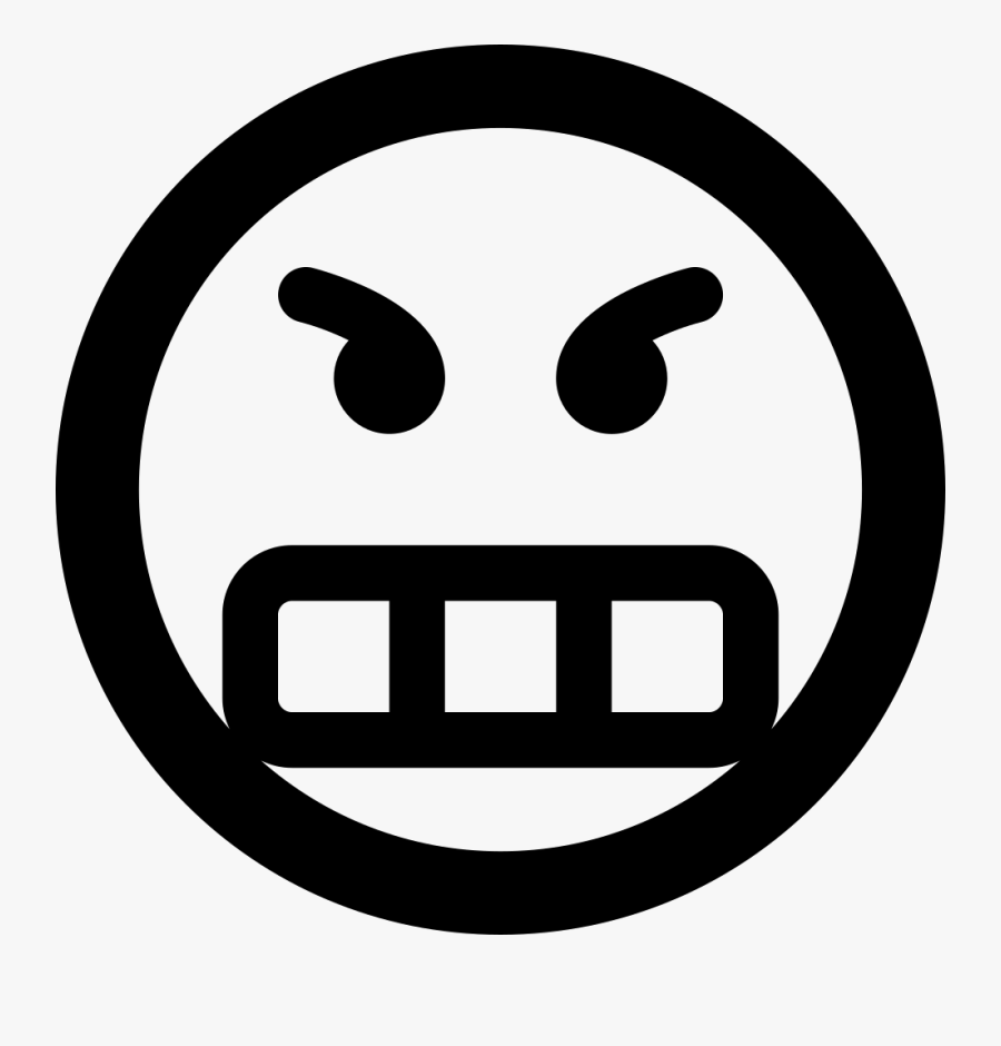Frustrated Emoticon Smiley Face Angry - Frustrated Smiley Icon Png, Transparent Clipart