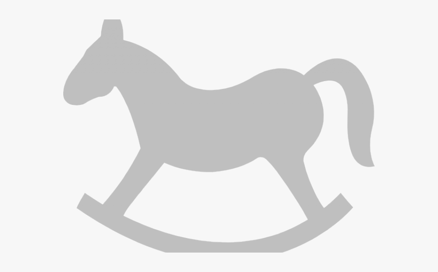 Rocking Horse Silhouette - Rocking Horse Clip Art, Transparent Clipart