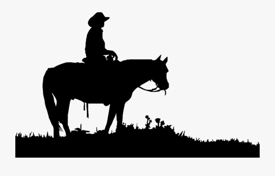 Transparent Horses Cowboy Clipart Freeuse Download - Cowboy Horse Background Png, Transparent Clipart