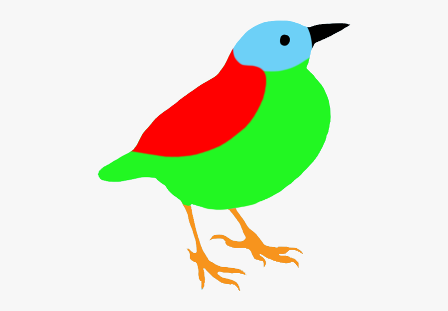 Colorful Bird Silhouette - Black Transparent Bird Silhouette, Transparent Clipart