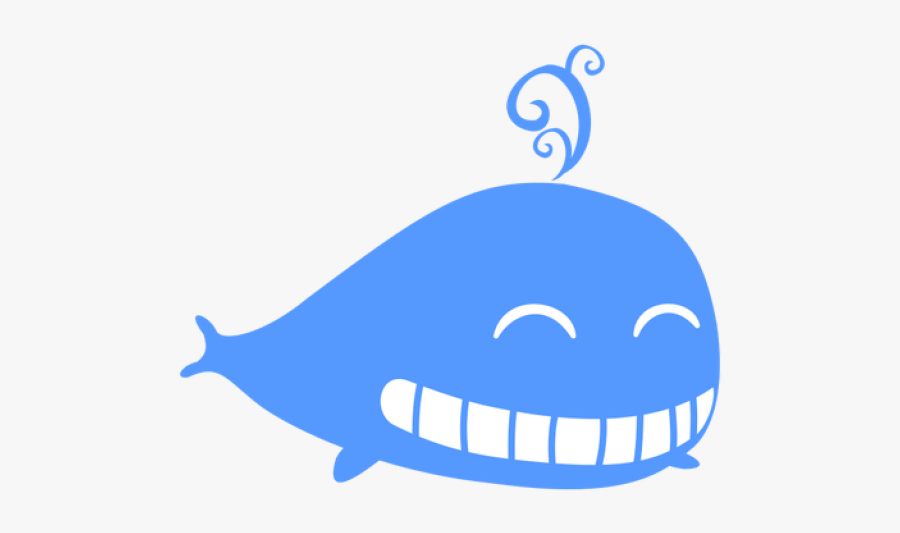 Cartoon Blue Whale - การ์ตูน ทะเล Png, Transparent Clipart