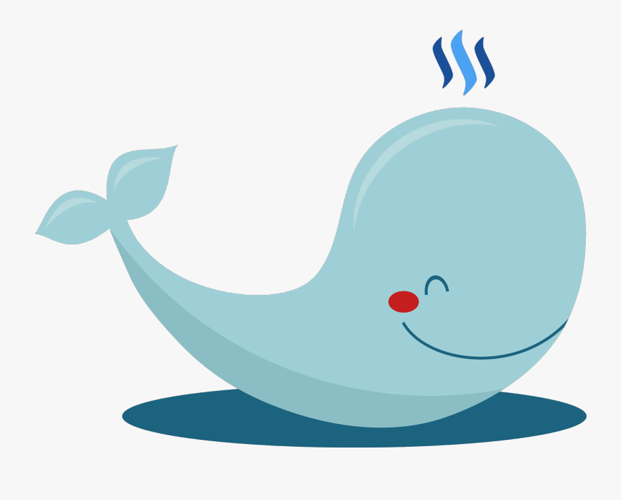 Steem Whales Logo - Whale Clipart No Background, Transparent Clipart