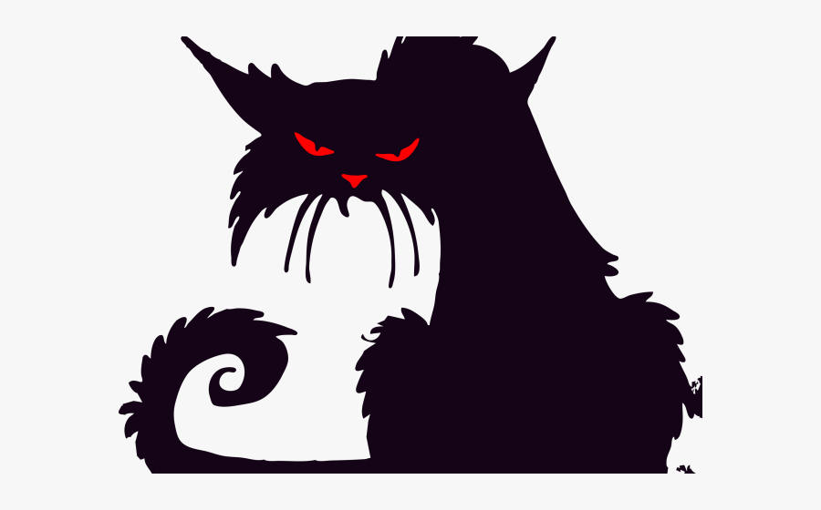 Evil Cliparts - Angry Cat Clip Art, Transparent Clipart